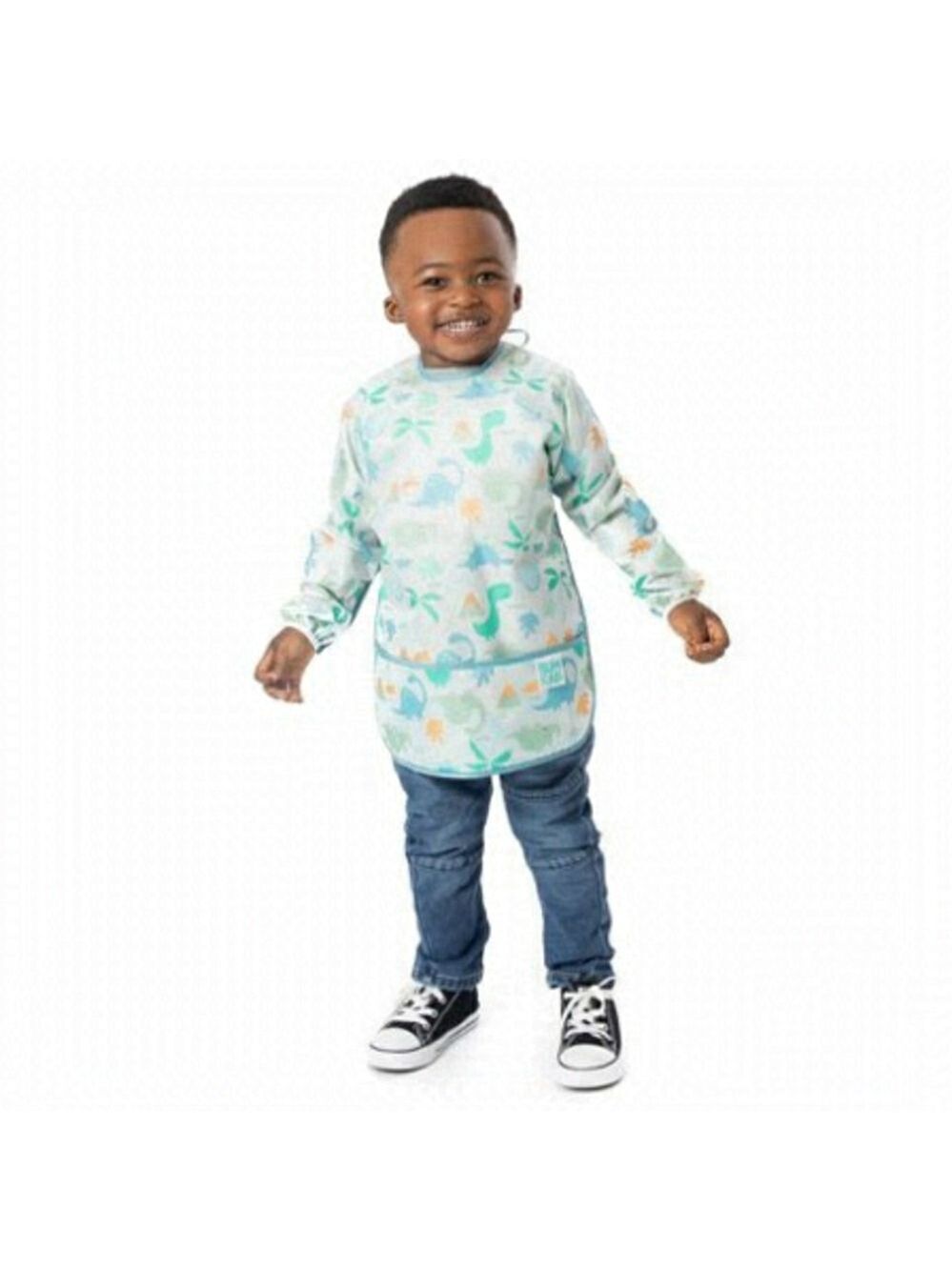 Bumkins - Kids Unisex Long Sleeve Smock, Waterproof, Art, Crafts, Play, Machine